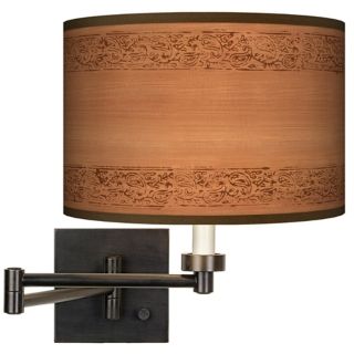 Rustic   Lodge, Plug In Wall Lamps