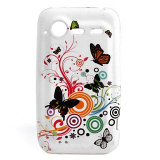 EUR € 2.75   beskyttende butterfly mønstret sak for HTC s710e G11