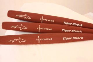 PC Tiger Shark Jumbo Oversized OS Burgundy Putter Golf Club Premium
