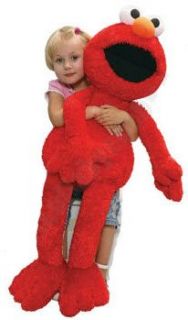 Jumbo Elmo 46 Stuffed Sesame Street Giant Plush XL Toy