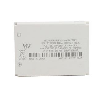 USD $ 2.79   3.6V~900mAh Li Ion Battery for Nokia 3310   BLC 2 (White