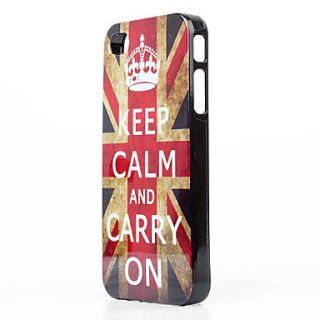 USD $ 2.79   UK Flag Patterned Protective Case for iPhone 4 and 4S