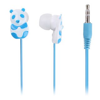 USD $ 3.69   Panda Bear Style In Ear Earphones (Assorted Colors),