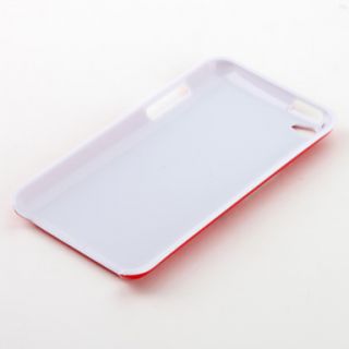 USD $ 2.79   Simple Style Pattern Hard Case for iPod Touch 4 (Red