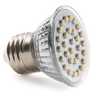 3528 SMD 30 LED ampoule blanche chaude 70 90lm lumière (230v, 1 2W