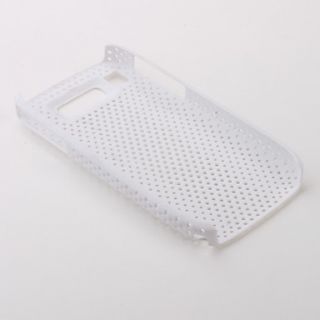 USD $ 2.79   Protective Plastic Net Case for Nokia E72 (White),