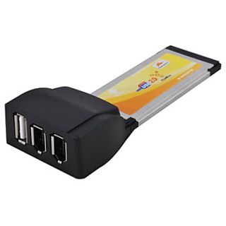 USD $ 18.84   2 Port IEEE 1394a + USB Port Expansion PCMCIA