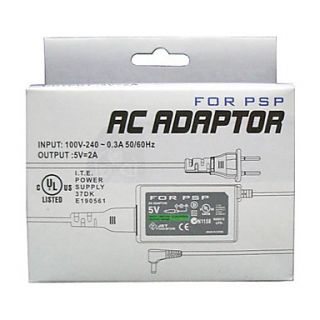 USD $ 4.99   AC Mains Power Adapter for Sony PSP (GM006),