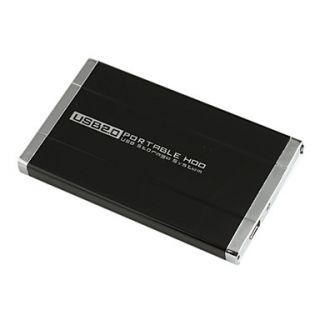 EUR € 12.87   1.8 USB 2.0 HDD mobiele opslag systeem (zwart), Gratis