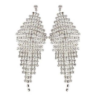 EUR € 3.95   Moda dangly strass completamente Jewelled orecchino