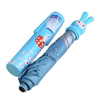 EUR € 16.92   Mignon Motif Lapin Ballon Mini parapluie pliant style