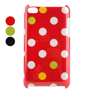 USD $ 2.89   Dots Pattern Hard Case for iTouch 4 (Assorted Colors