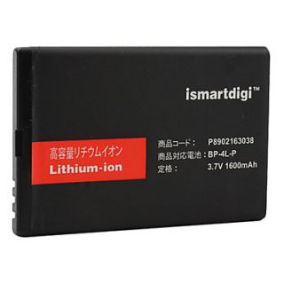 EUR € 10.11   iSmart 1600mAh de la batería de Nokia 2680, E52, E61i