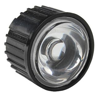 USD $ 0.99   20mm 90° Optical Glass Lens with Frame for Flashlight