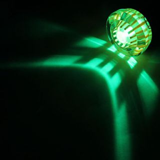 1W 90 100lm grünes Licht geführt Kristall Deckenleuchte Glühbirne