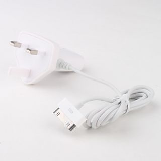 USD $ 6.49   100~240V AC Adapter for iPhone All Models (UK Plug),