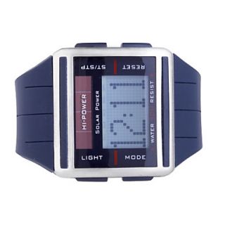 USD $ 8.97   Cool Dot Matrix Display Solar Powered Wrist Watch,