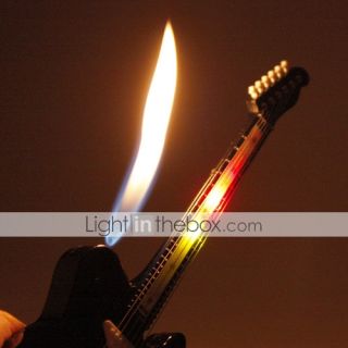 USD $ 5.96   Guitar  shaped Butane Lighter,