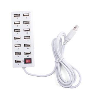 EUR € 13.97   13 poorten USB 2.0 hub, Gratis Verzending voor alle