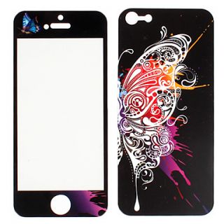 USD $ 6.99   Butterfly Pattern Front and Back Protector Stickers for