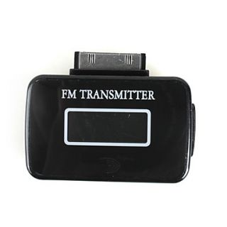USD $ 11.79   FM Transmitter & Remote Control for Iphone4 & Ipod(black