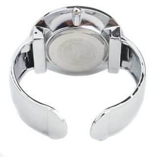USD $ 7.89   Stainless Steel Bracelet Band Big Face Wrist Watch   Blue