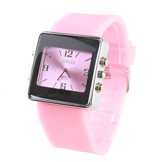 moda menina mulheres relógio de pulso rosa pink pulseira discagem