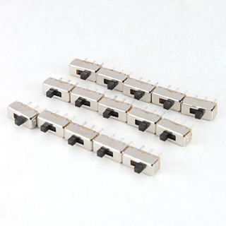 USD $ 8.79   3 Pin Slide Switch DIY Parts (100 PCS, Black & Silver