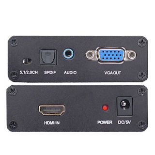 EUR € 45.99   HDMI naar VGA en SPDIF audio video converter box