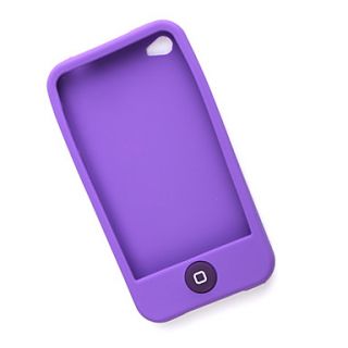 EUR € 2.93   beskyttende silikone Case for iPhone 4 (lilla), Gratis