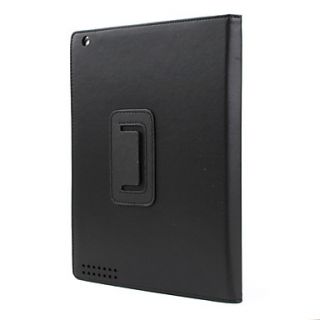 USD $ 12.94   Protective PU Leather Case with Stand for iPad 2 (Black