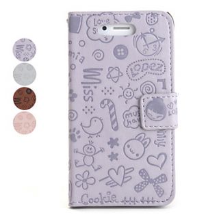 EUR € 5.14   Tegneserie Mønster Case for iPhone 4, Gratis Frakt På