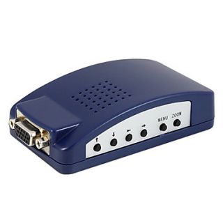 USD $ 39.99   PC to TV Converter (Composite, S Video and VGA),