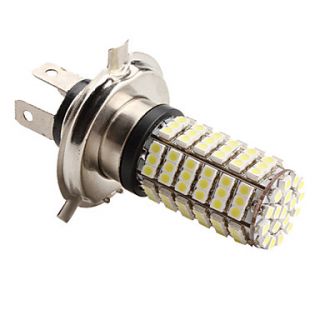 H4 4.2W 126x3528 SMD 6500 7000K White Light LED Blub for Car Lamps (DC