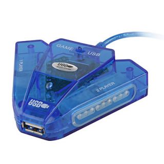 Beschreibung Dual PS/PS2 Controller USB 2.0 PC Joystick Adapter