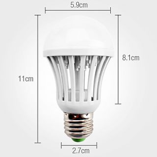 EUR € 13.42   E27 9W 720 810LM 3000 3500K Warm White Ball lampadina