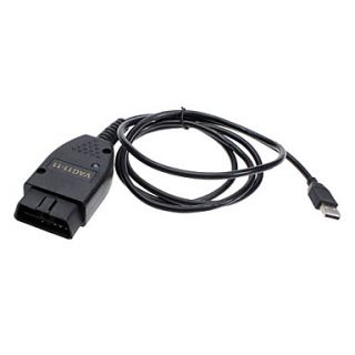 USB VAG COM VCD 11.11.3 OBD2 Bil Diagnostisk kabel för Volkswagen