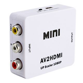 Descrição Mini AV para HDMI Conversor M 615 Detalhes do Produto
