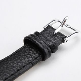 USD $ 1.19   Unisex PU Leather Watch Strap 14MM(Black),