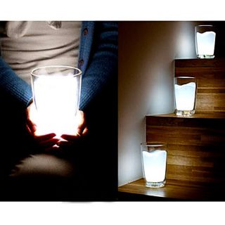 EUR € 5.42   incandescente tazza di latte design bianco notte a casa