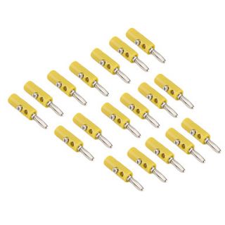 amarelas 162 jl0385 bananas conectores para a eletrônica diy (20