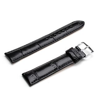 USD $ 2.89   Unisex Genuine Leather Watch Strap 20MM(Black),