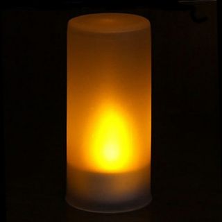 USD $ 2.29   Blow Sensitive Candle Design LED Night Light Home Party