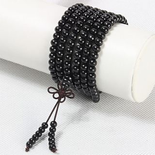 EUR € 6.34   naturlige sorte wingceltis 216 bøn perler armbånd