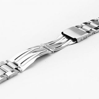 USD $ 2.49   Unisex Stainless Steel Watch Band 16MM (Silver),