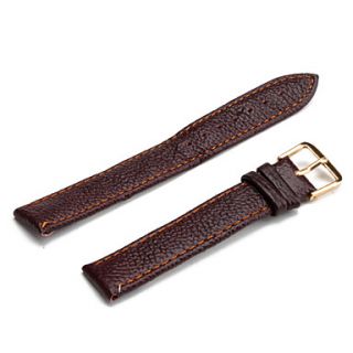 USD $ 1.19   Unisex PU Leather Watch Strap 16MM(Brown),