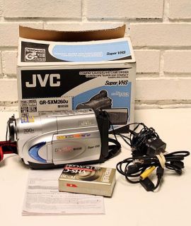 JVC Super S VHS Compact Video Camera Camcorder w/ Accessories and Box