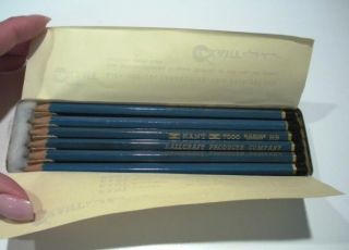 Tin of 12 Steno Pencils Kant Made in Germany