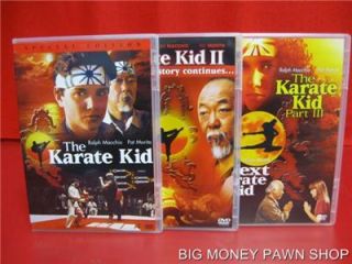 DVD Video The Karate Kid Collection 3 Set DVD Collection 