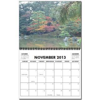 Japanese 2013 Wall Calendar by okashiidesigns
